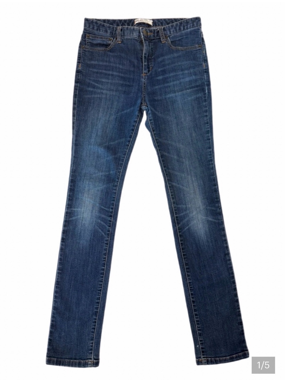 Free People Women's Jeans - Dark Blue Denim